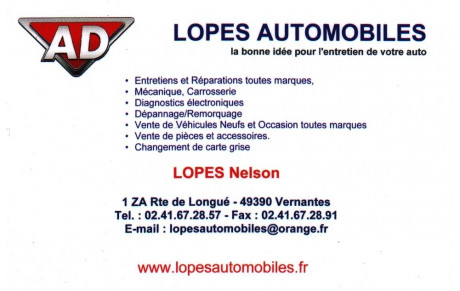 AD garage Lopes automobiles