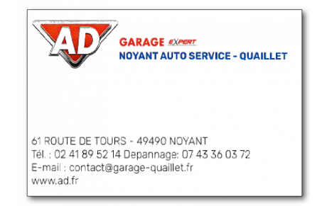 AD Noyant auto service - QUAILLET