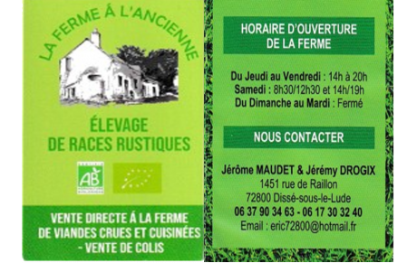 La ferme à l'ancienne